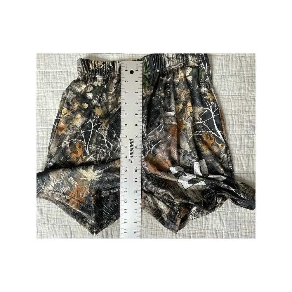 Women's Small Camo 2pc Matching Jersey Set Top & Shorts Athleisure Sporty NWOT